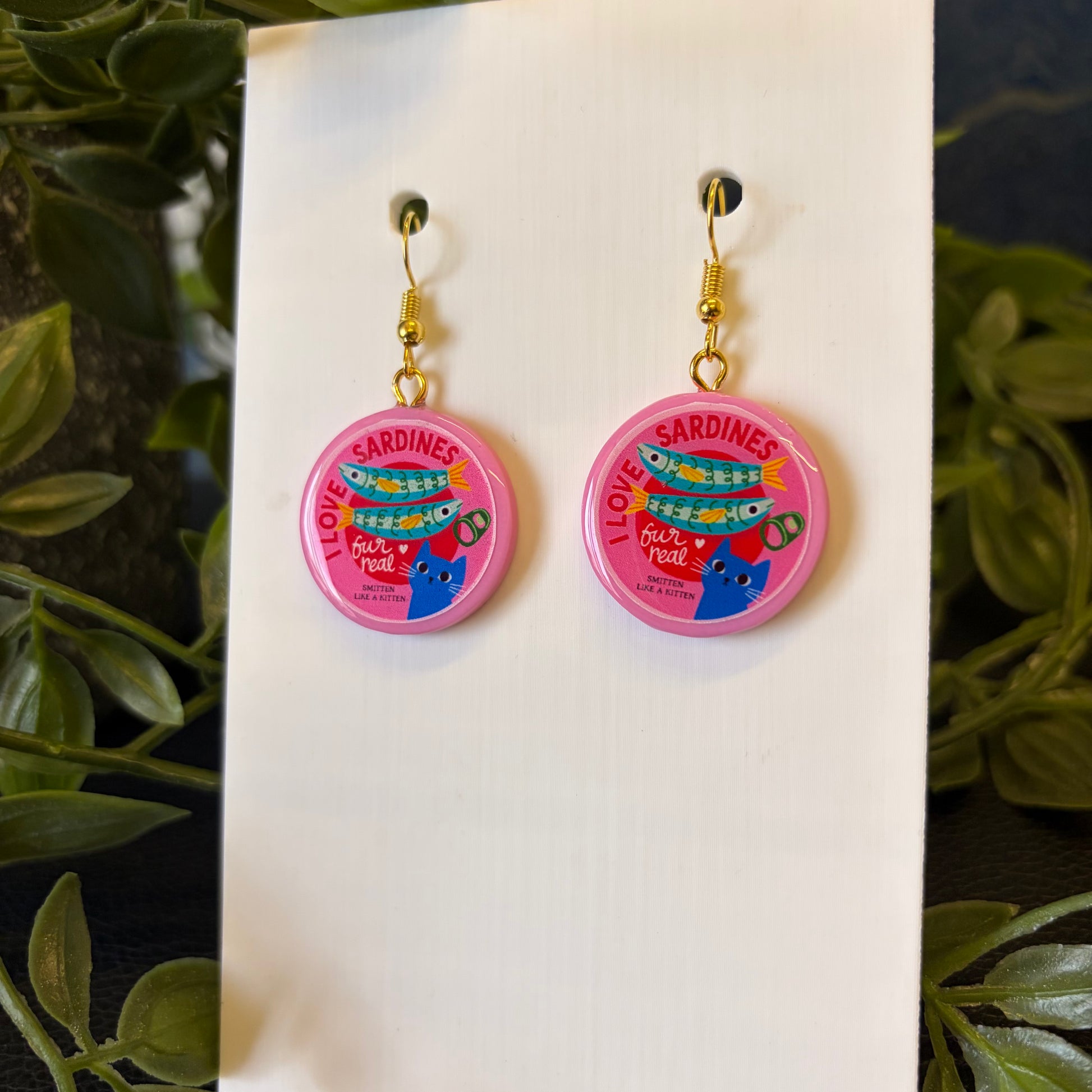 Retro Sardine Charms.