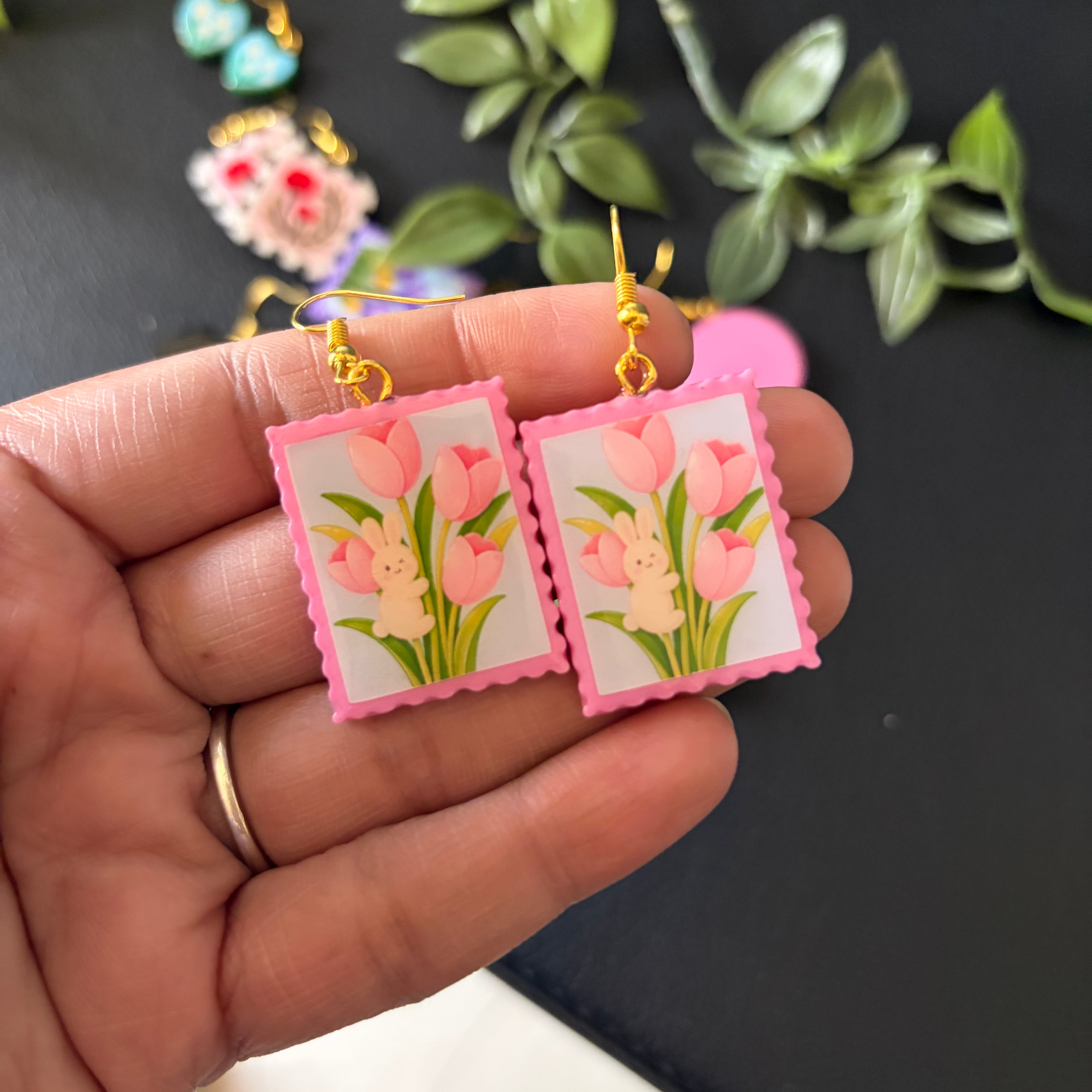 Tulip Tale Earrings.