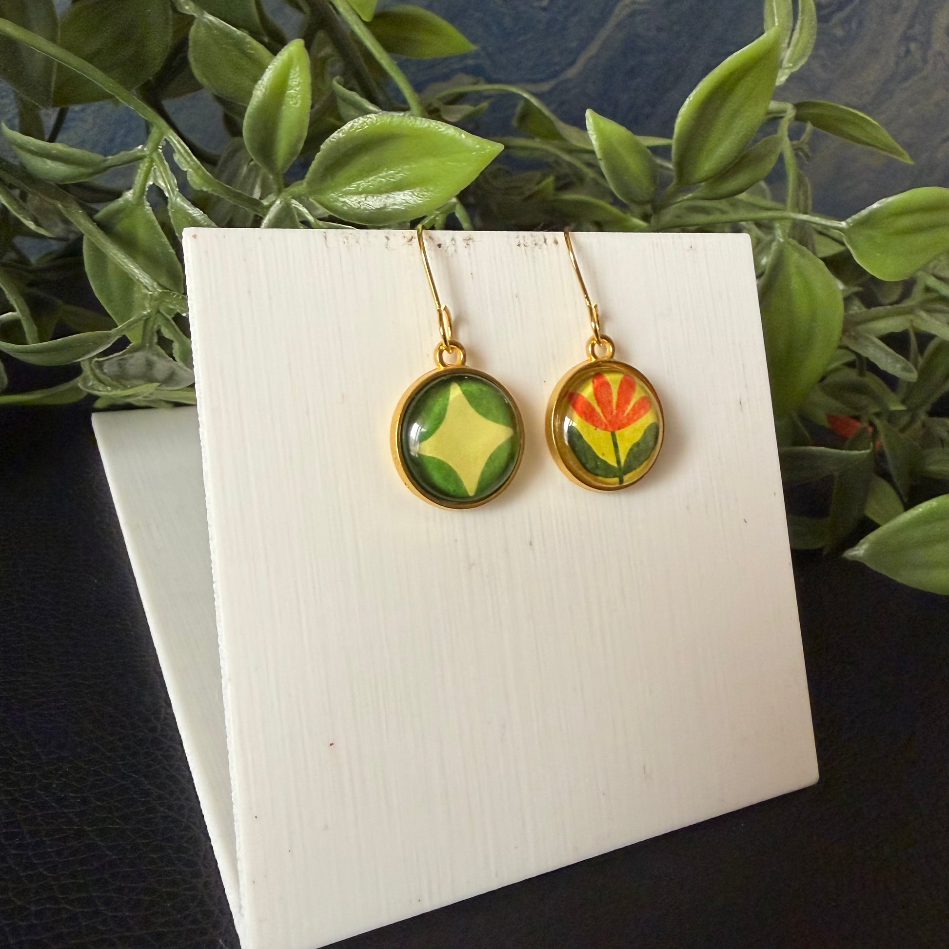 Sunshine Bloom Earrings (Mismatch).