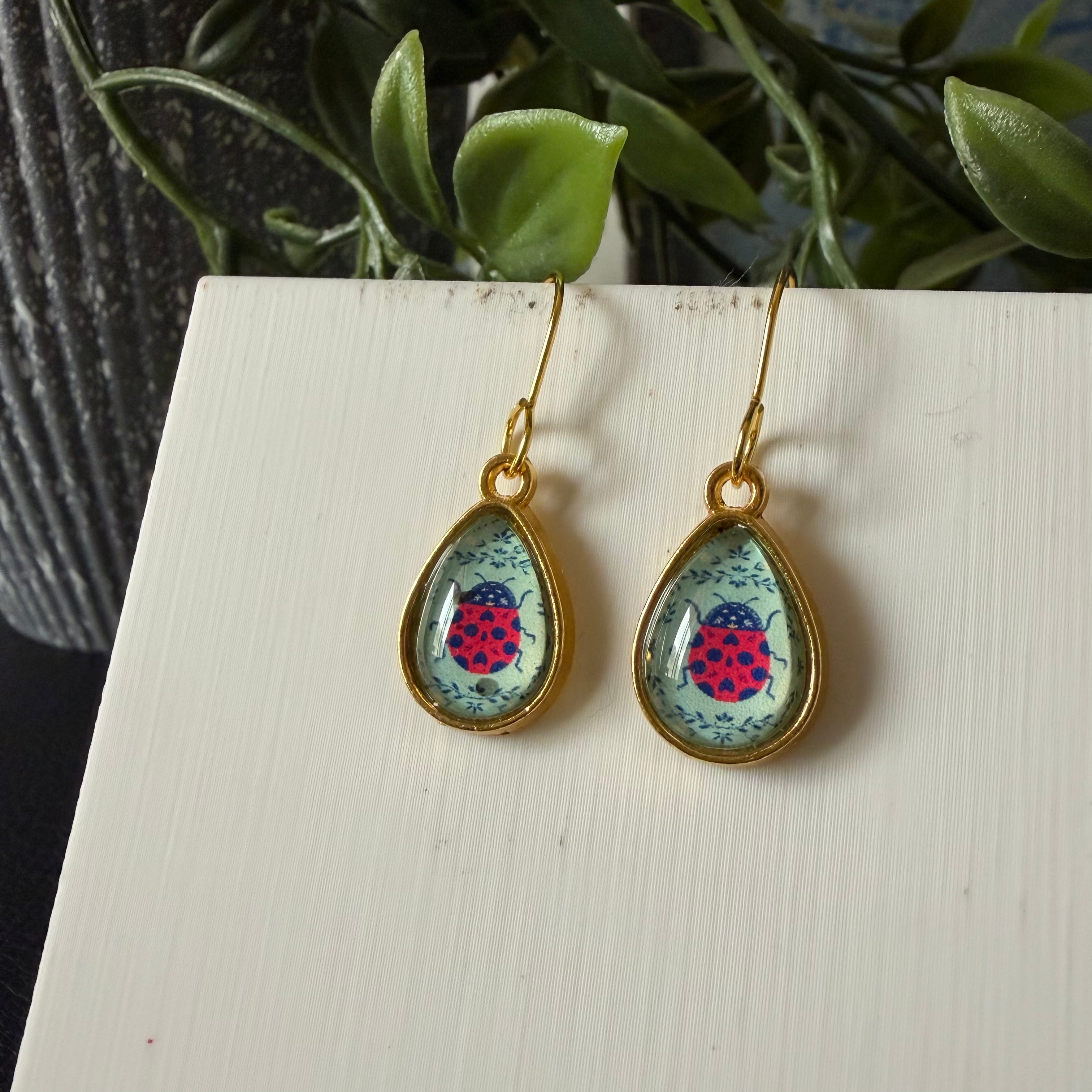 Lucky Ladybug Earrings