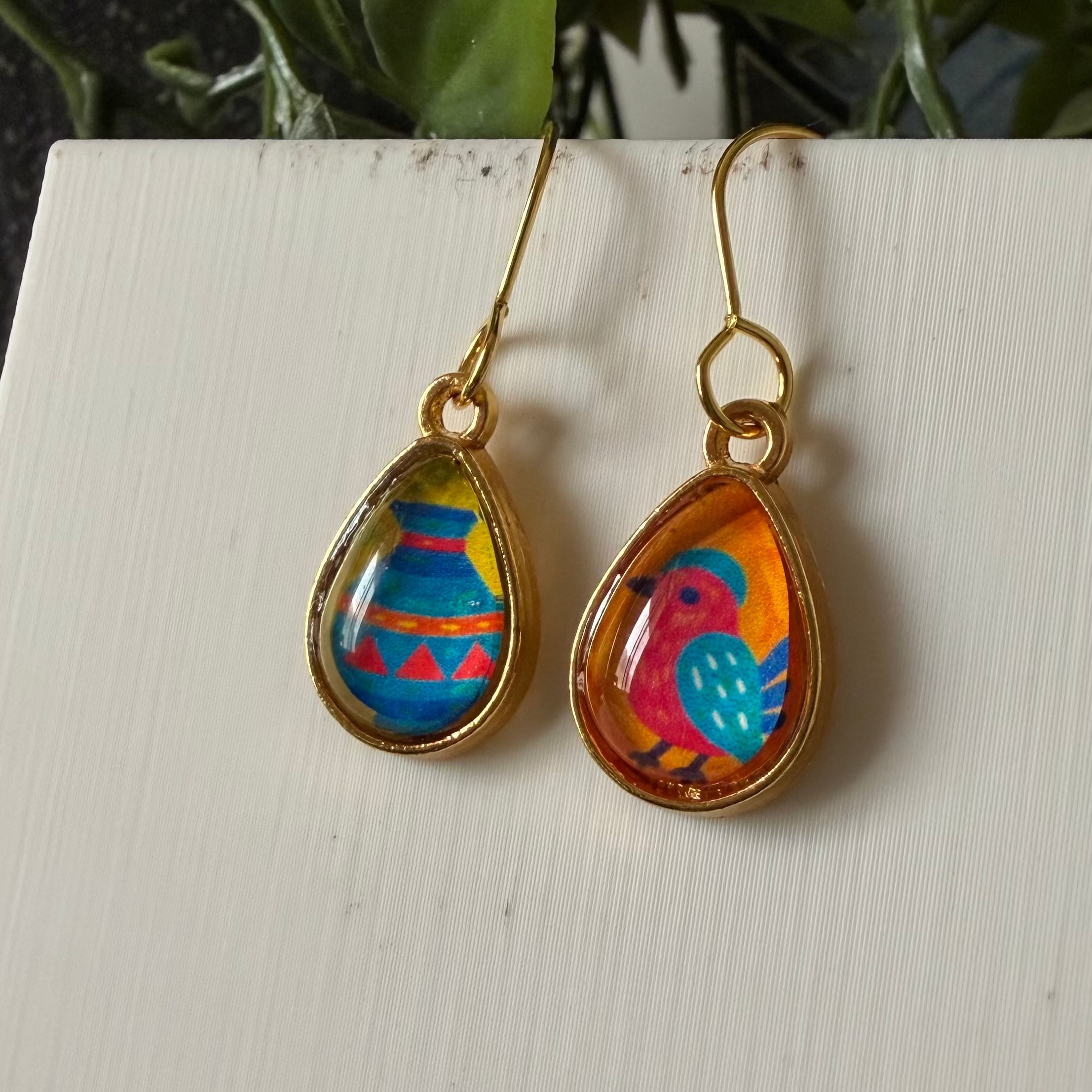 Chirpy Bloom Earrings (Mismatch)