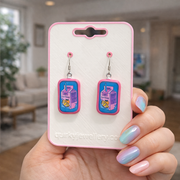 Juice Box Dangle Earring - Quirky Jewellery