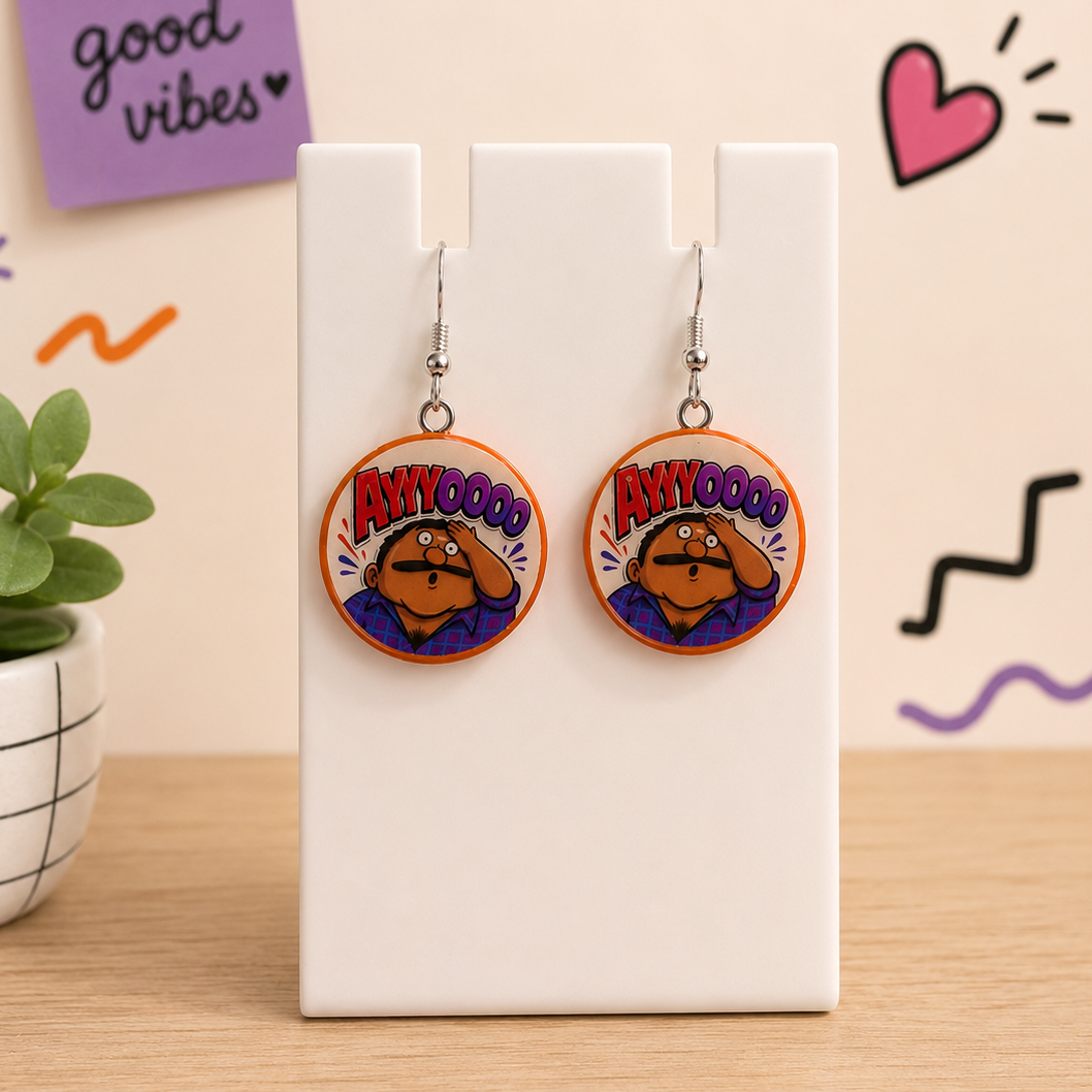 Aayooo / Oh my Goodness Quirky Earring