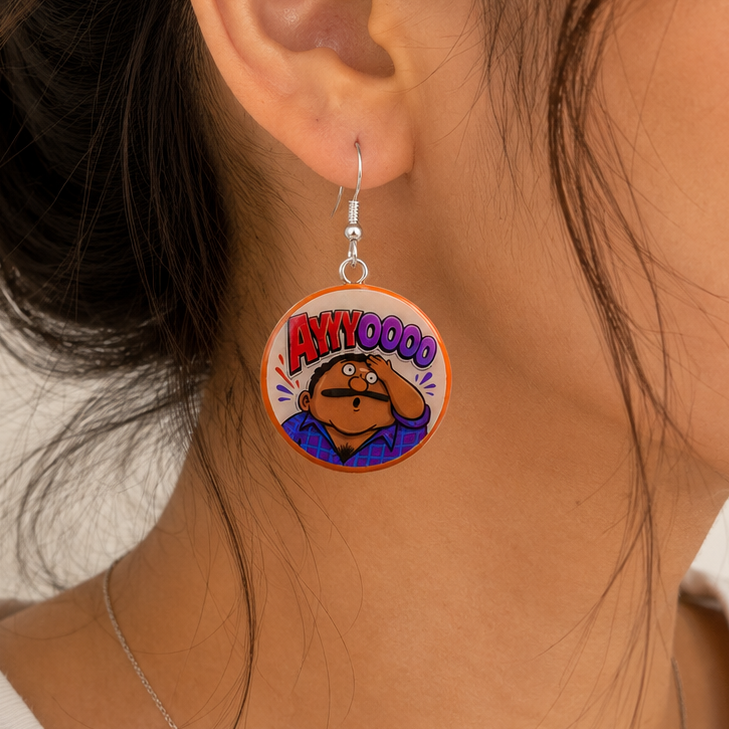 Aayooo / Oh my Goodness Quirky Earring