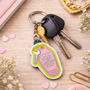 OMW to get Matcha Latte Resin Keychain - Quirky Jewellery