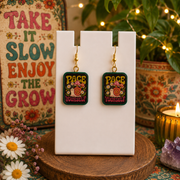 Pace Yourself Quirky Earrings