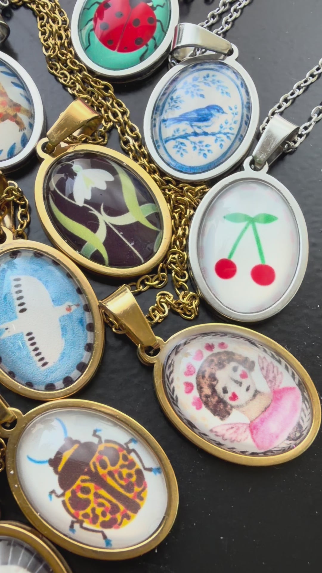 Load video: Bloom Bird Boho Golden Chain - 45cms (Anti Tarnish) (Copy).