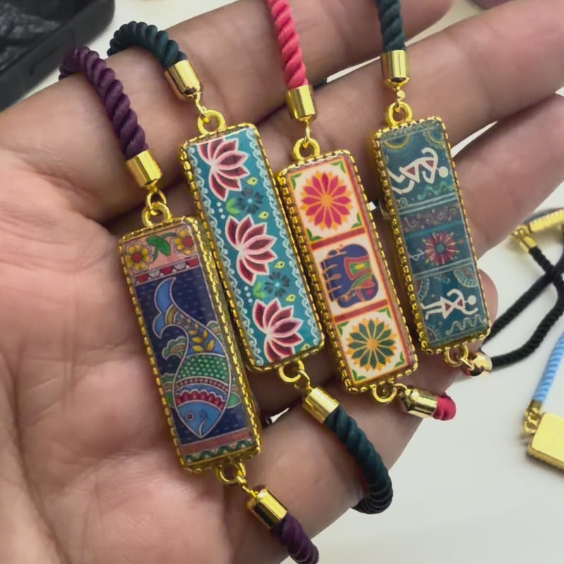 Traditional Fish Design Rakhi for Raksha Bandhan (Copy).